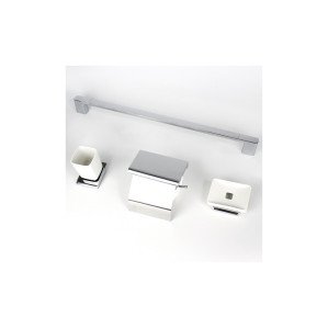 욕실악세사리 세트 수건걸이 휴지걸이 비누대 450 실버