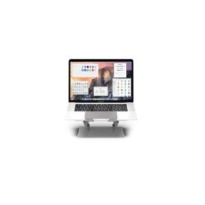 심플한 디자인의 접이식 알루미늄 각도 조절형 노트북 받침대 NEXT-NBS5605