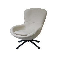 [히트디자인] J1240 레더 에그 체어 1color